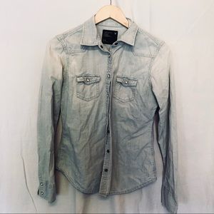 DENIM SHIRT WITH A SPLASH OF COUNTRY